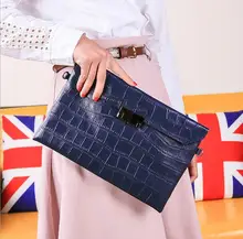 women flap bag first layer cowhide leather handbag classic brand luxury party evening bag alligator printing leather bag