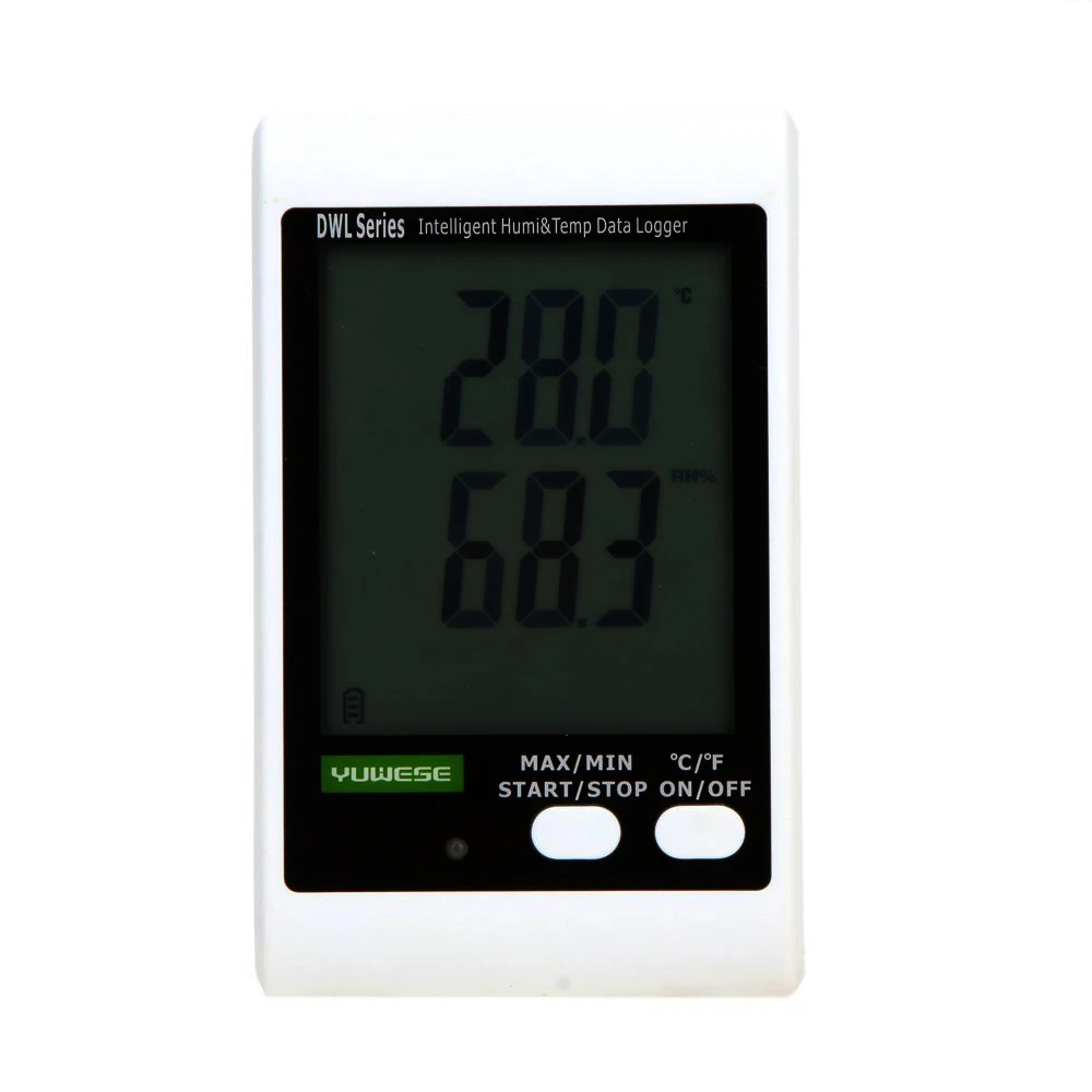 

New Style YUWESE Humidity Temperature data acquisition recorder meter Digital LCD Hygrometer Thermometer USB Cable PC Connect