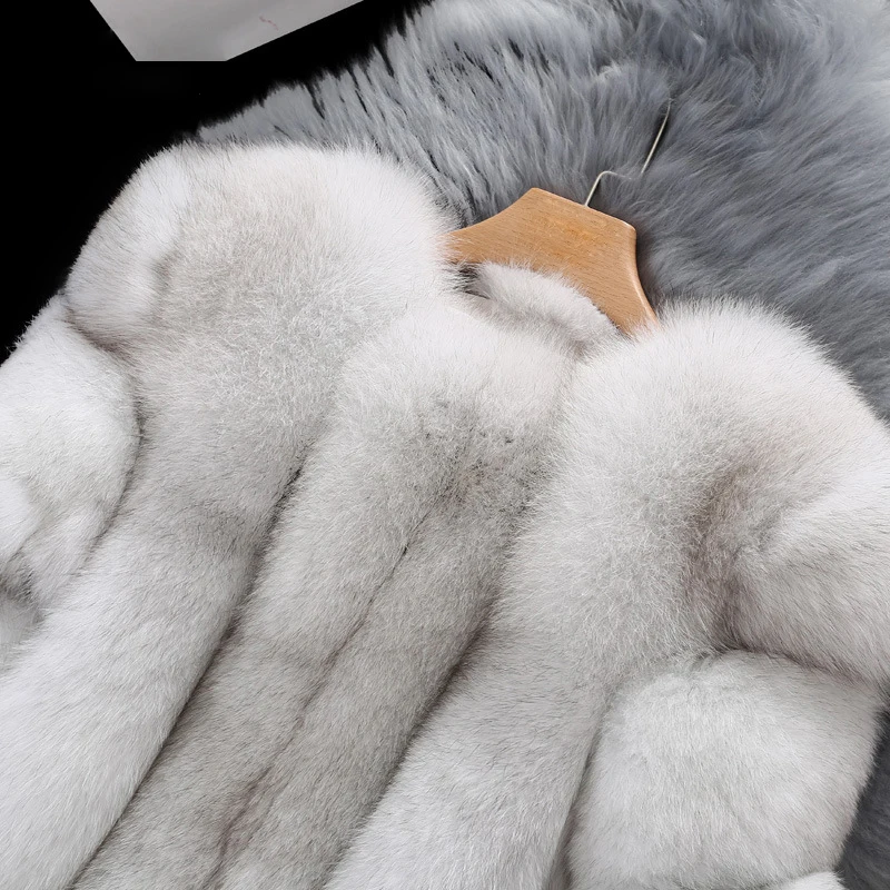 Real Fur Coat Women Luxury Short Style Party Fur Jacket Flurry Natural Fur Coat Three Quarter Sleeve rf0247