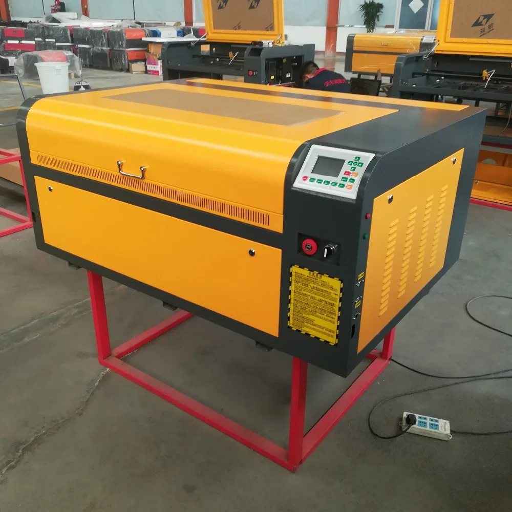 Reci W2 CO2 100 Вт 9060 станок для лазерной резки с материнской платой Ruida и 600*900 мм