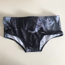 Новинка, Черный Принт, купальник для мужчин, Пляжная доска, серфинг, Шорты для плавания, сексуальные мужские шорты купальные шорты-боксеры для мужчин, купальный костюм Sunga