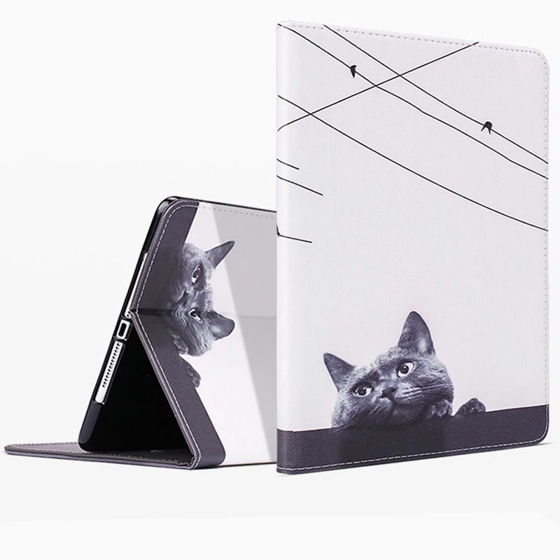 Для Ipad 2018 чехол винтажный литературный стиль Inteligentes смарт-флип-стенд коробка из искусственной кожи планшет чехол для Ipad планшет гаджет A1893