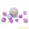 Bescon Glow in Dark Polyhedral Dice 100 Sides, Luminous D100 die, 100 Sided Cube, D100 Game Dice, Glowing 100-Sided Cube 5
