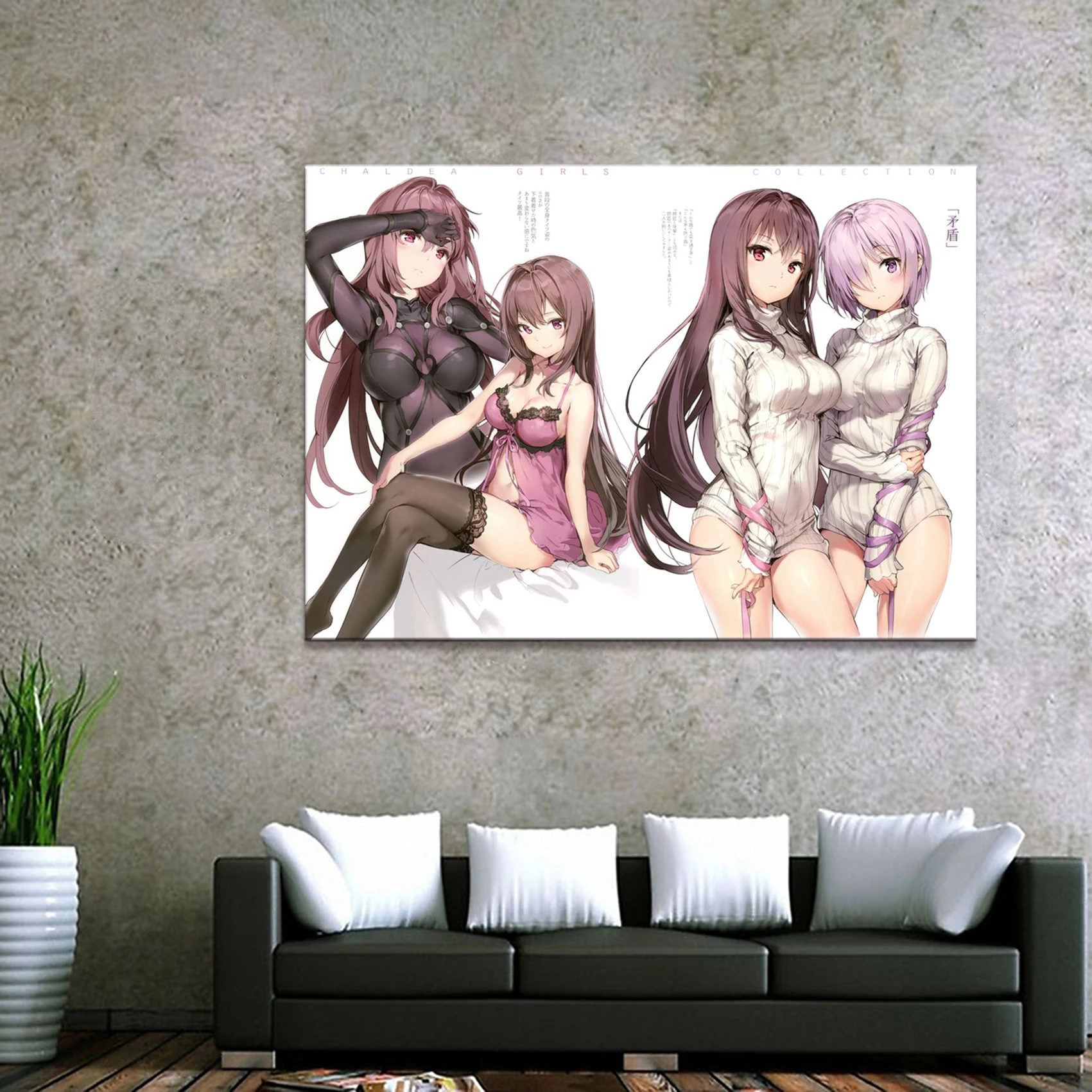 

Home Decor Canvas 1 Piece Cute Sexy Anime Fate Grand Order Art Posters and Prints Painting Home Decoration Wall Pictures Bedroom