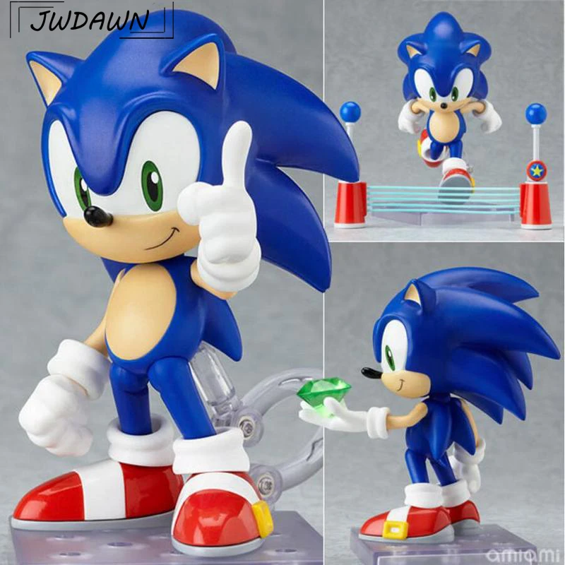 

Original Box Sonic Toys For Boys Toys PVC Action Figure Collection Model Vivid Nendoroid Series Children Action Toy
