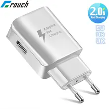 Универсальное быстрое USB зарядное устройство crauch, EU, US, UK, вилка для путешествий, настенное зарядное устройство для мобильного телефона, адаптер для samsung, Xiaomi, huawei, LG, Microusb