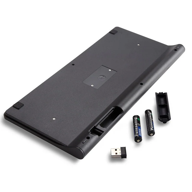 Новинка 2,4 ГГц Беспроводная клавиатура+ беспроводная мышь комбо набор для ноутбука ПК настольный DOM668