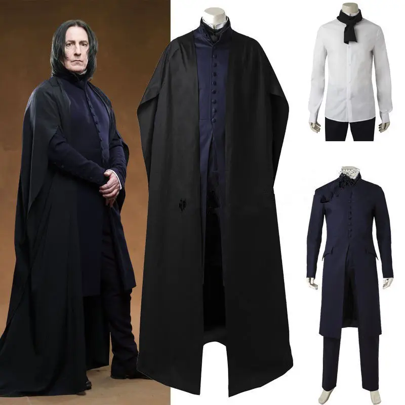 

Harri Potter Cosplay Costume Potter Robe Cloak with Tie Scarf Ravenclaw Gryffindor Hochpaqis Litelin Porter Costume