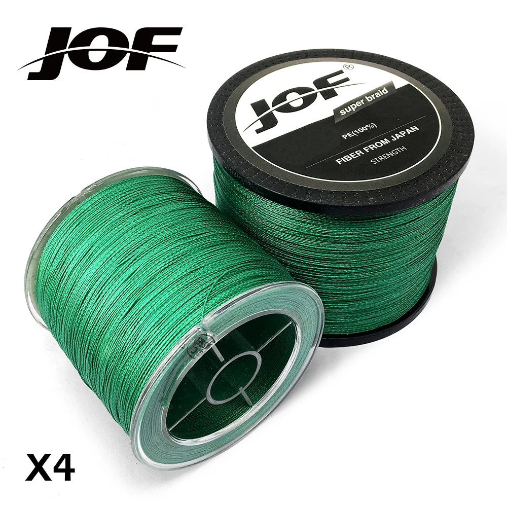 JOF جديلة 4 300 متر 500 متر 1000 متر الأصلي الأخضر اللون 4 مضفر خط الصيد حيدة الصيد خط 10-60lb صنع في الصين JOF جديلة 4 300 متر 500 متر 1000 متر الأصلي الأخضر اللون 4 مضفر خط الصيد حيدة الصيد خط 10-60lb صنع في الصين