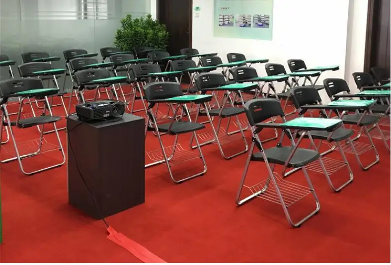 Складной офисный стул конференции стулья для учебных заведений письменный стул с Wordpad