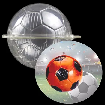 

DIY football shape candy pastry mold,3D chocolate mold Candy confectionery baking mold cake decorating soccer ball pastry tools