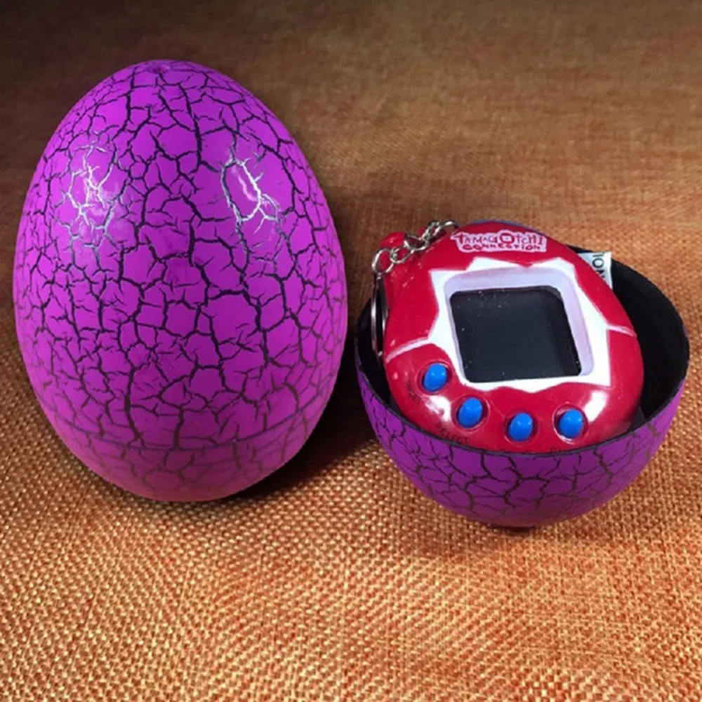 Electronic Virtual Pets Machine E-pet tamagochi Dinosaur Egg Toys Cultivate Game Machine Retro Cyber Toy Handheld Game