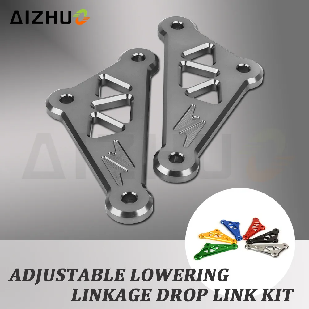 Motorcycle Adjustable Suspension Lowering Linkage Drop Link Kits Lowering Kit For Kawasaki Z1000 Z 1000 2014 2015 2016 2017