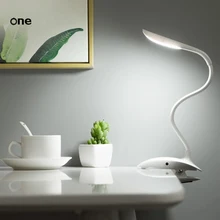 Livewin офисная настольная лампа светодиодный гибкий USB зажим Настольная лампа для чтения свет Luminaria Lapara De Mesa перезаряжаемый ночник