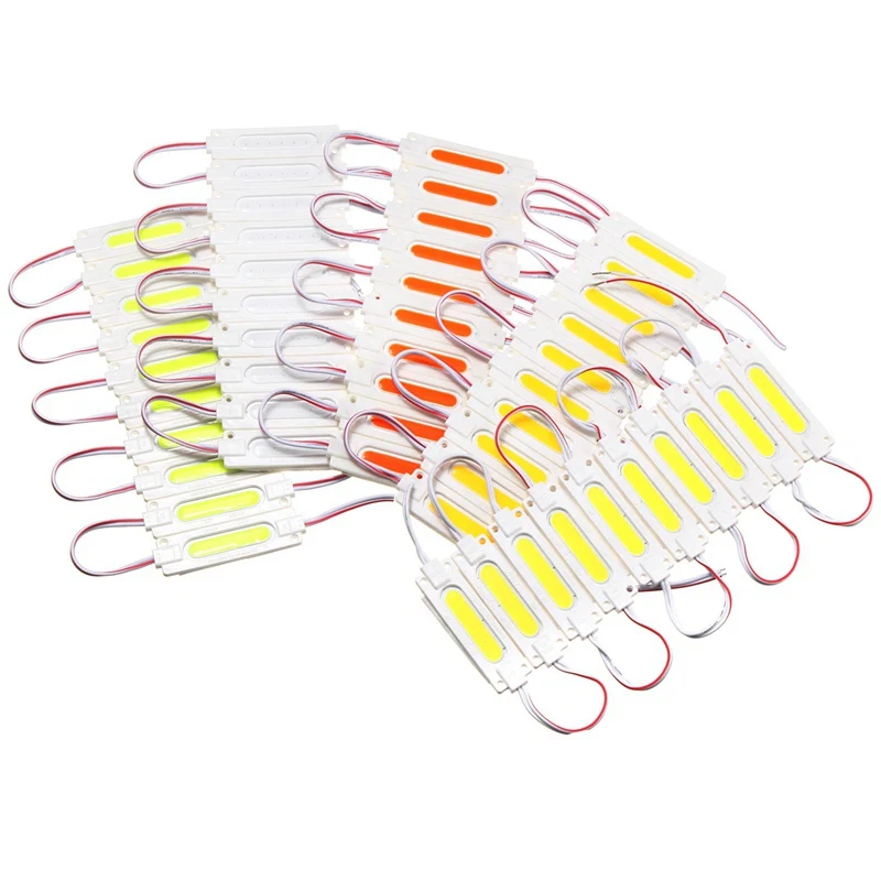 

10W 10PCS COB 12 DC Injection LED Module Window Store Front Lighting LED Strip Light Waterproof