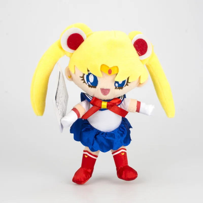 18 см аниме Сейлор Мун Tsukino Usagi Chibiusa плюшевые куклы игрушечные сумки брелок кукла