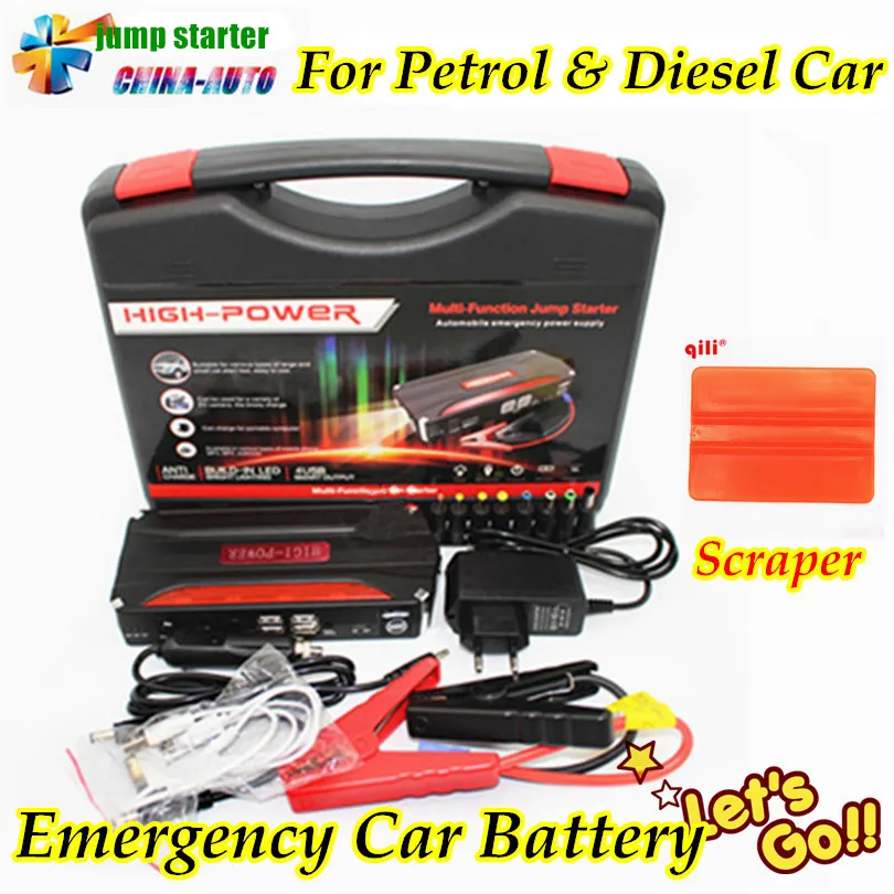 

2019 New Arrival High Capacity Car Jump Starter Mini Portable Emergency Battery Charger for Petrol & Diesel Car