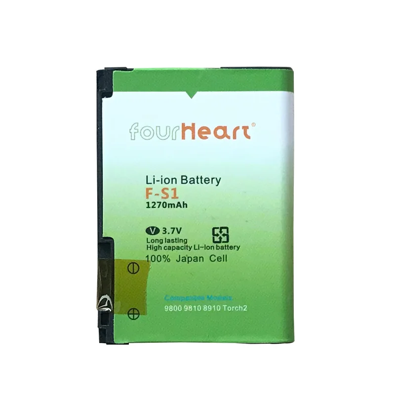 Сотовый телефон Батарея 1270 mah F-S1 FS1 для Blackberry Дженнингс Torch 2 9810 9800 факел слайдер |
