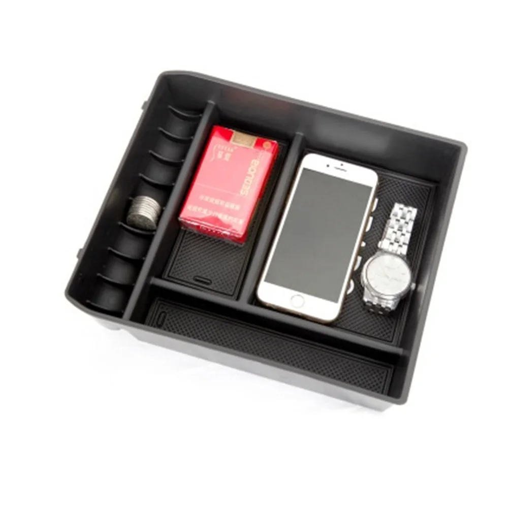 

For Toyota Prado Armrest Storage Box Fit Land Cruiser Prado 2004 2005 2006 2007 2008 2009 Black Interior Armrest Storage Box