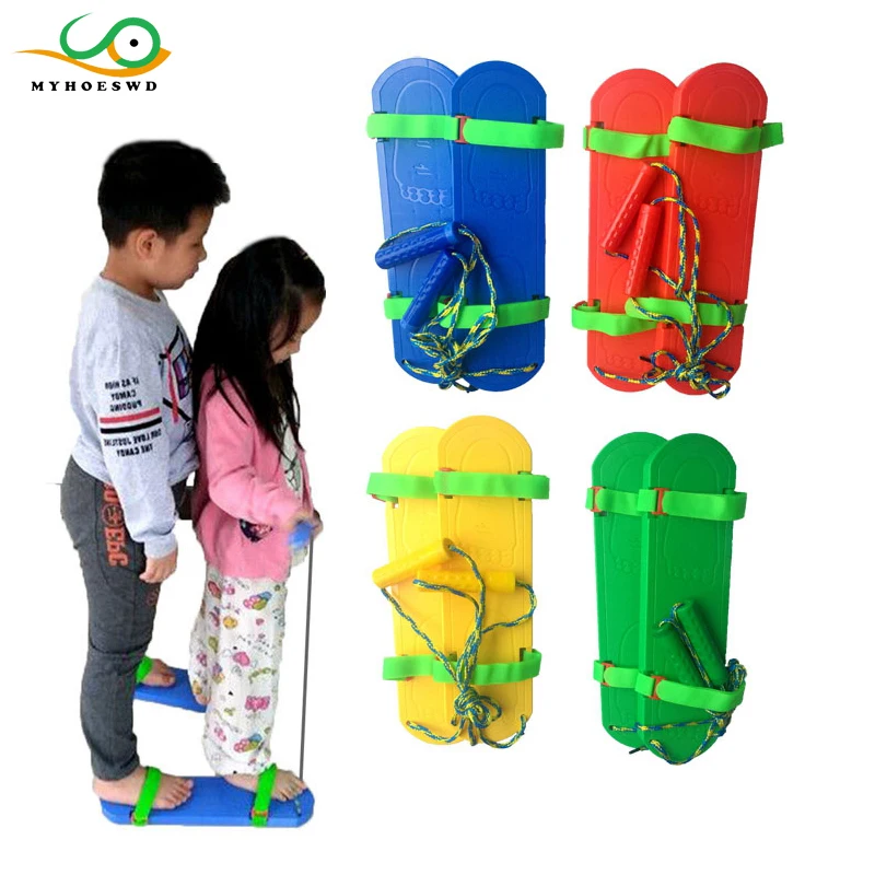 

MYHOESWD Outdoor Games for Kids Walk Toy Kindergarten Educational Interactive Toys for Kids Bounce Shoes Toys Child Fun Sports