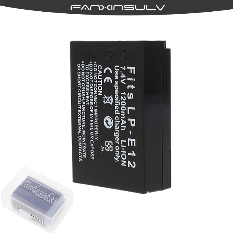 Чехол для Canon LP-E12 M2 M10 M50 M100 100D Kiss X7 SX70 Rebel SL1 DSLR | Электроника