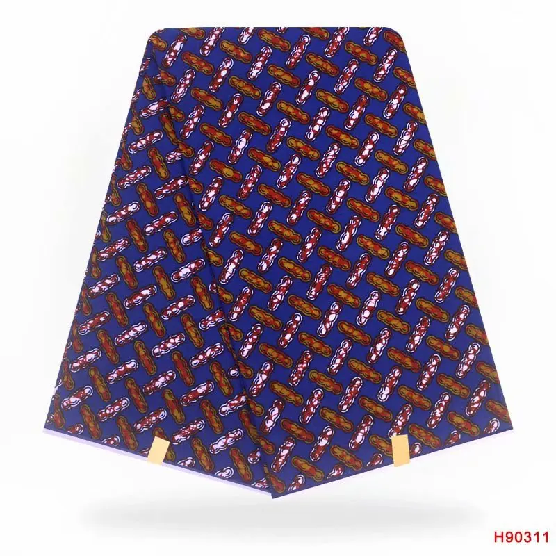 

100% Cotton Dutch African Wax Hollandais Print Fabric 6yard/lot African Nigerian new arrival style design Ankara wax Fabric