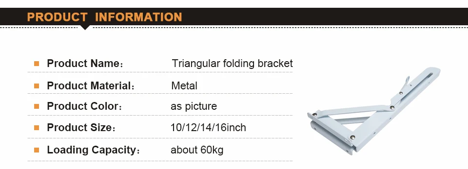 2 шт. треугольный складной кронштейн 10 ''/12''/14 ''/16'' полка кронштейн для стола 60 кг нагрузка складной Треугольник Кронштейн Поддержка скамья