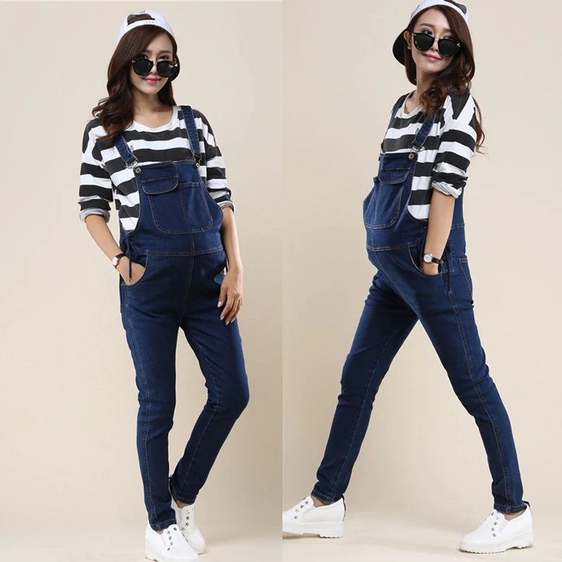 Denim Overalls For Pregnant Women Maternity Pregnancy Jeans Overalls
