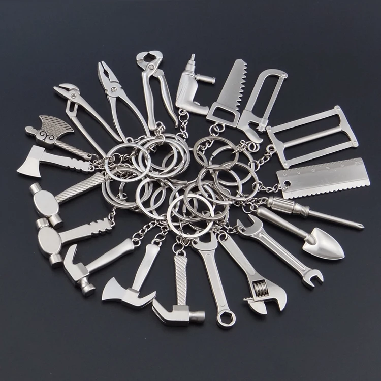 

Mini Tools Keychain - Fashion Vise Key Chain Metal Adjustable Creative Tool Ring Keyring Events vise Keychain t