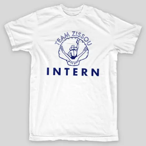 

Team Zissou Intern Life Aquatic Wes Anderson Bill Murray T-Shirt 2019 Fashion Brand Men'S Tops Street Wear T-Shirt