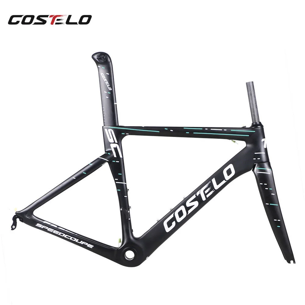 Best 2019 Costelo Speedcoupe carbon road bike frame Costelo bicycle bicicleta frame carbon fiber bicycle frame 48 51 54 56 15