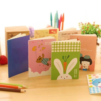 

1PCS Traveler Notebook Cartoon Animal Stationery Notebook Portable Soft Face Notepad You can carry your pocket book with you