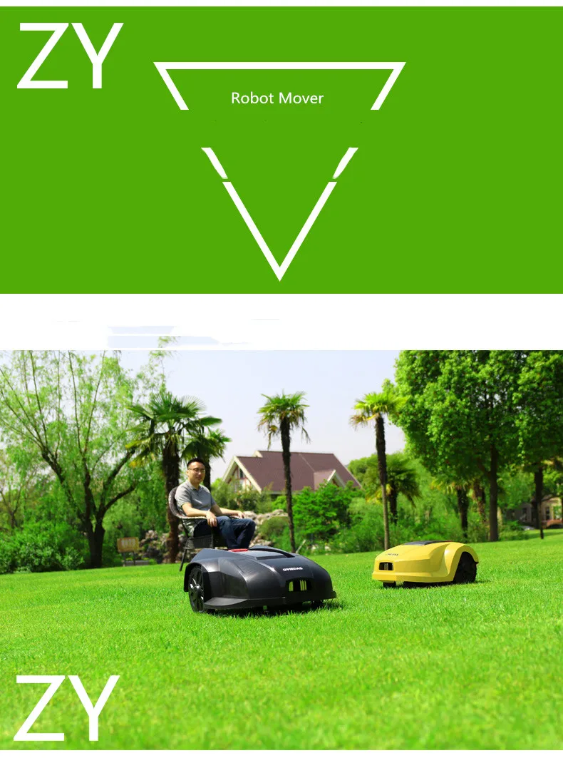 Rechargeable Intelligent lawn mower robot household small automatic | Инструменты