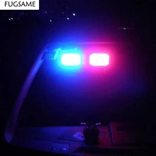 Лампа FUGSAME, Солнцезащитная панель, вспышка, лампа, Солнечная лампочка на козырьке, высокий светильник, 86led, солнечные панели, стробоскоп, светильник 12