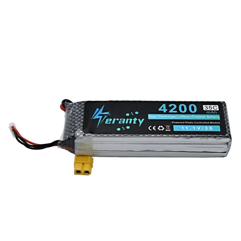 RC Lipo аккумулятор 11,1 v 4200maH 35c Max 50c для RC автомобилей лодки вертолетов самолетов четыре оси самолета мощность 3S батарея