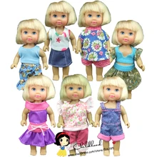 5 комплектов одежды и платья для мини куклы Барби для Келли Кукла-Симба