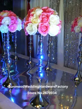 

mental Flower Stand for Wedding Road Lead Decoration