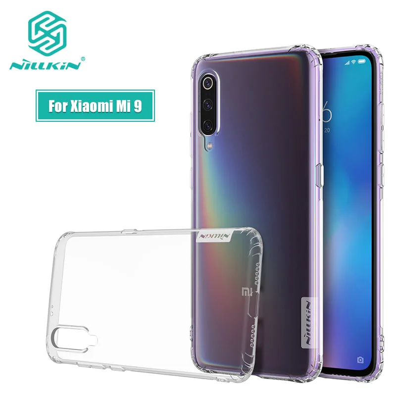 

Xiaomi Mi 9 SE Case Casing 6.39'' Nillkin Nature Transparent Clear Soft Silicon TPU Protector Cover for Xiaomi Mi9 Mi 9 SE Case
