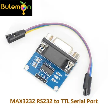 

10pcs/lot MAX3232 RS232 to TTL Serial Port Converter Module Connector MAX232 with 4 with DuPont lines