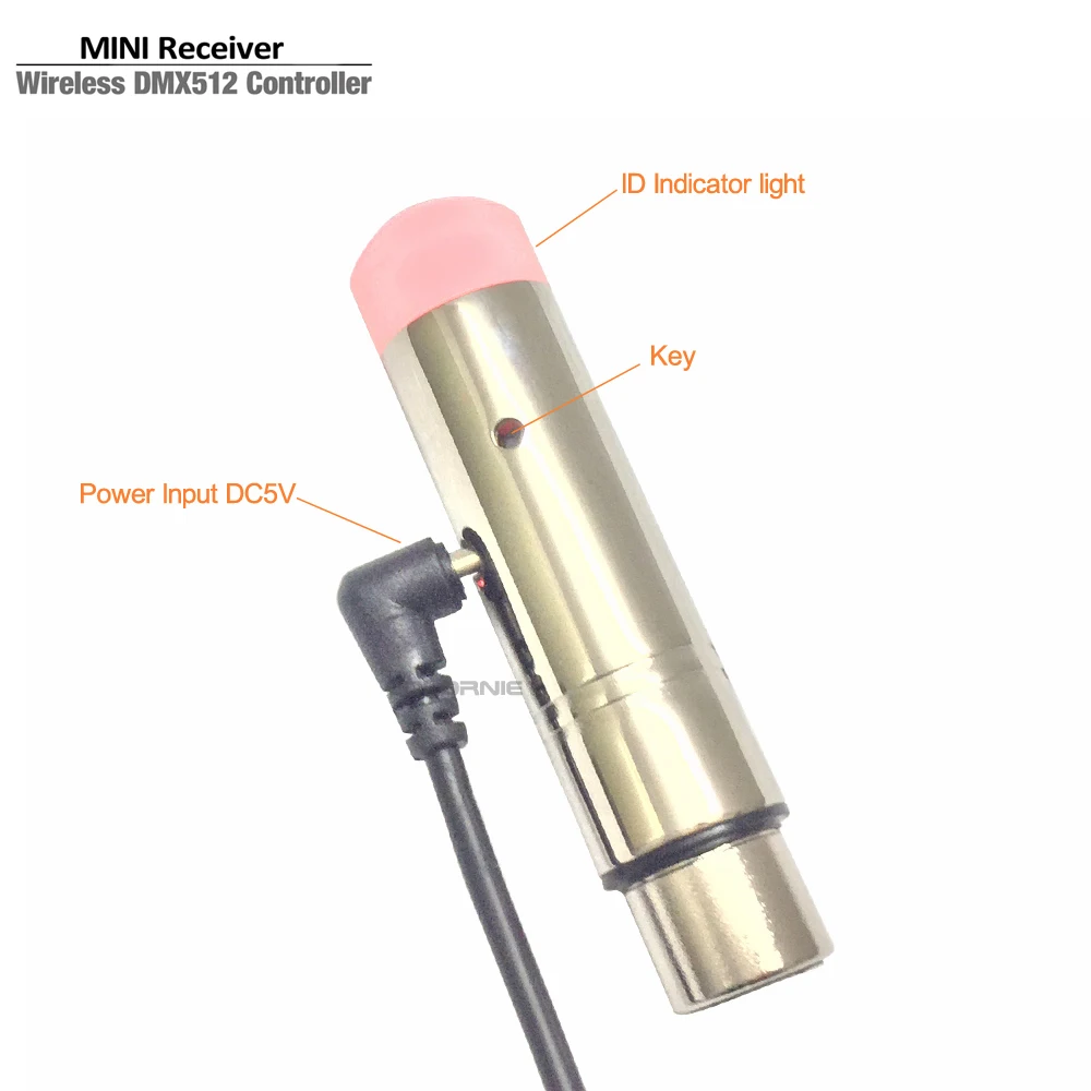 Новый стиль 3 отправка 16 приемников DMX WIFI контроллер мини XLR 2 4 ГГц беспроводной