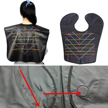 Парикмахерская прозрачная Парикмахерская шапочка парикмахера платье водонепроницаемый Парикмахерская накидка Новая мода 82x63 см