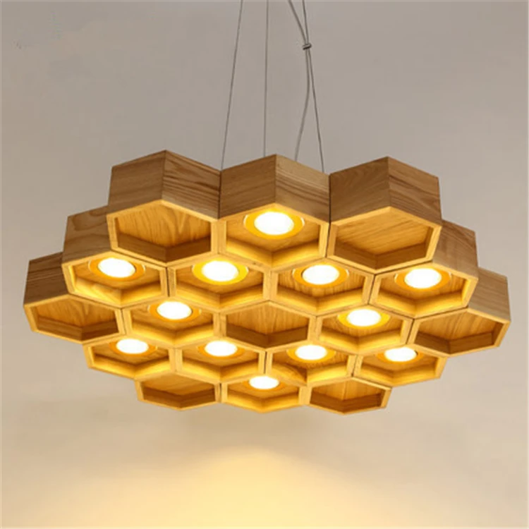 WOOD PENDANT LAMP 21