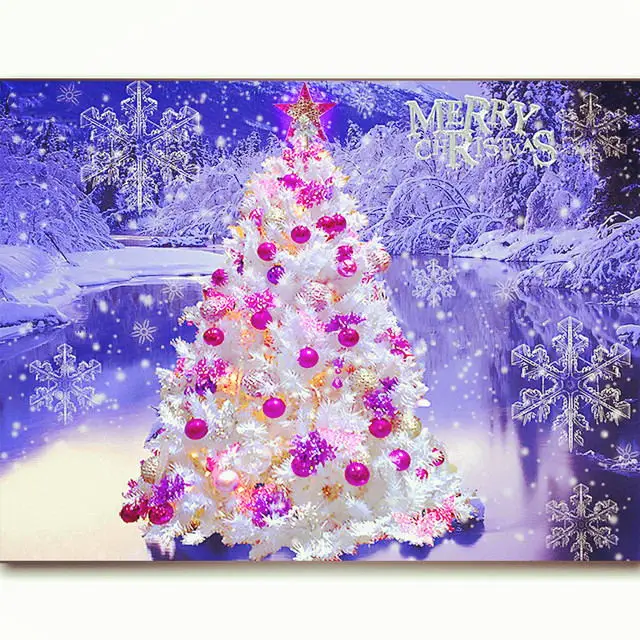 Diamond Painting Christmas Tree 5d Diy Cross Stitch Diamond Embroidery
