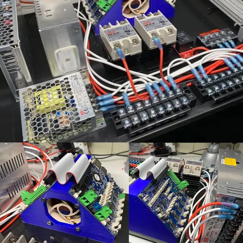 24-480 V 40A твердотельные реле модуль однофазный полу-проводное реле щит для 3D-принтеры Запчасти аксессуары