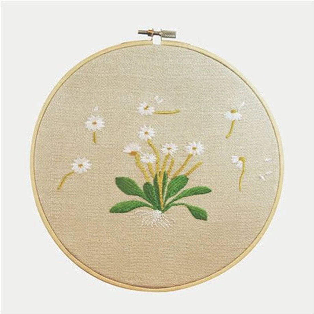 21cm Round Wooden Embroidery Hoops Frame Set Bamboo Embroidery Hoop