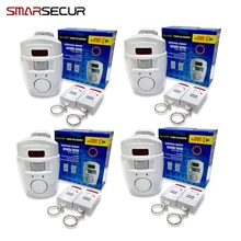 Free shopping alarm for Home System 2 Remote Control Wireless IR Infrared Motion Sensor Alarm Security PIR Detector Hot Selling