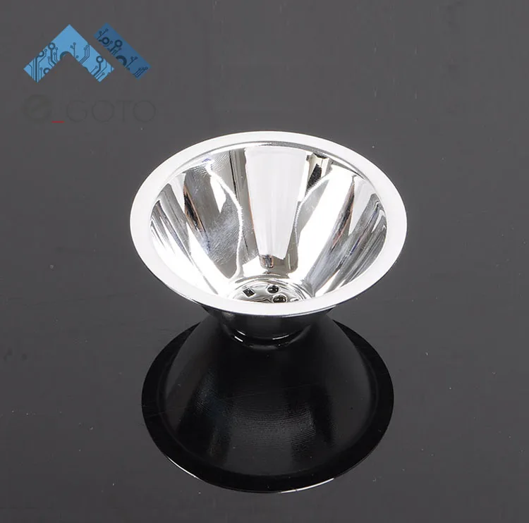 10pcs 5 Degree Aluminium LED Reflector Cup LED Lamp Cup Condenser For
