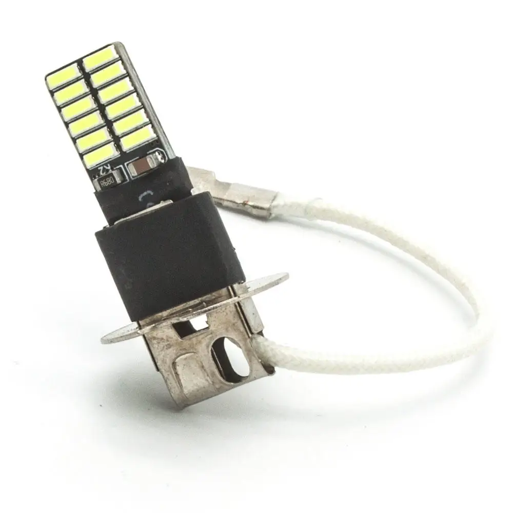 H3 PK22S 24-4014 SMD светодиодный белый светильник s постоянного тока 12В противотуманный светильник s вождения светильник лампа