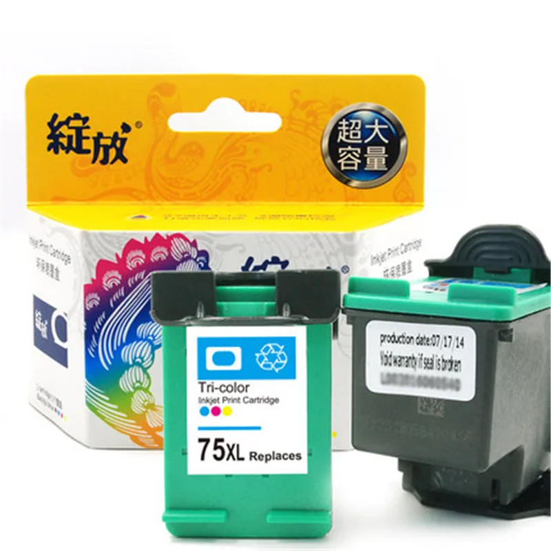 Картриджи совместимые с HP 74 75 74xl Сменные картриджи для принтера Deskjet D4260 D4263 4360 D4368