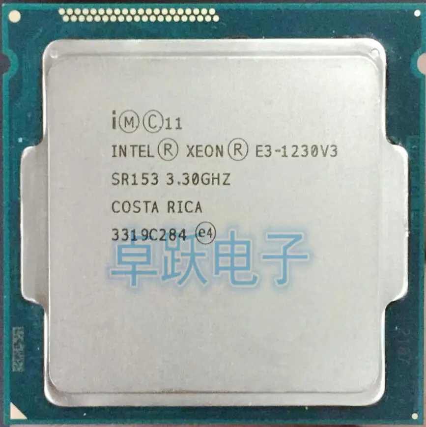 Процессор Intel Xeon Φ E3 1230V3 четырехъядерный процессор LGA1150 для настольного